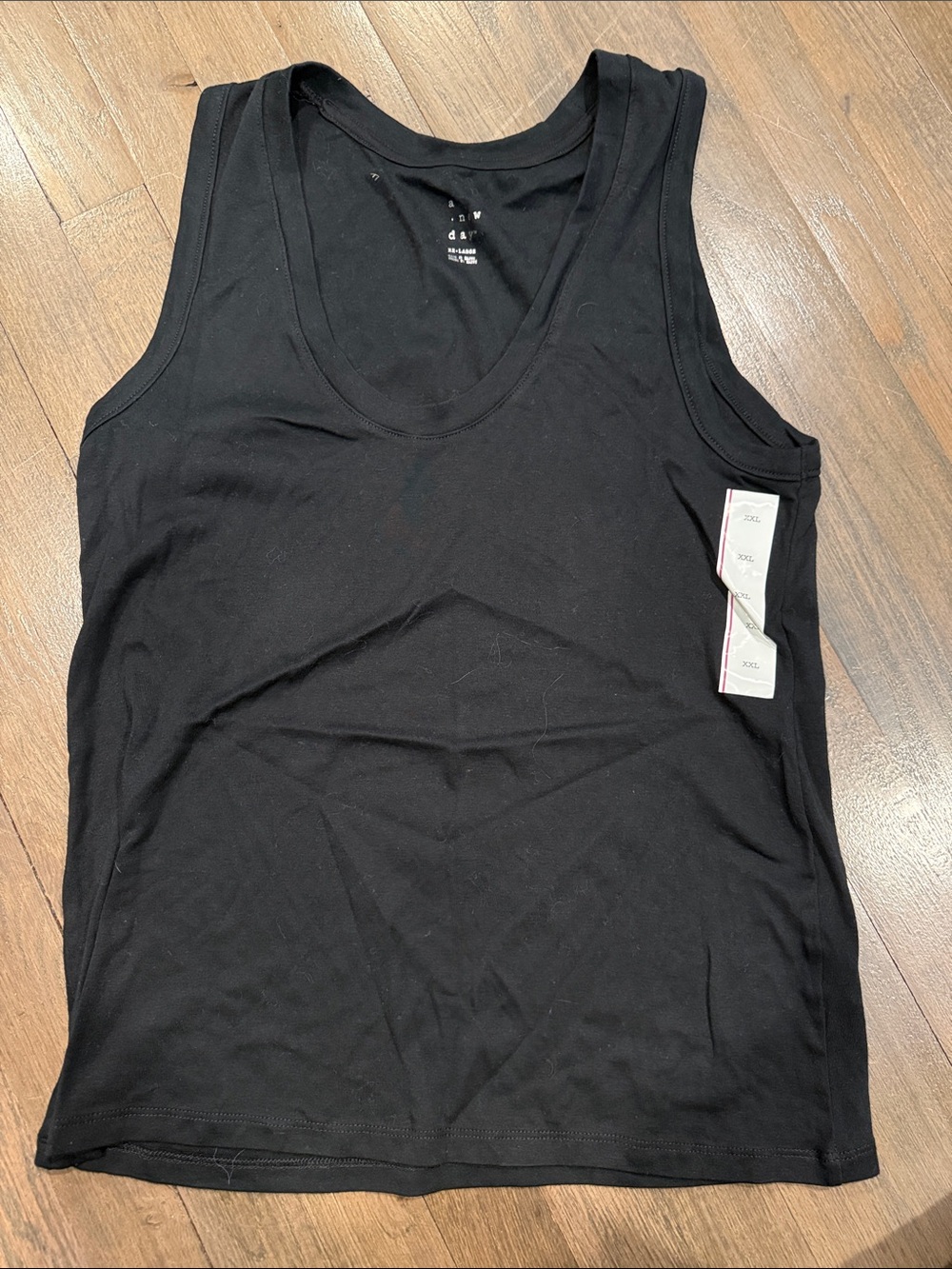 a new day Black Women's Scoop Neck Tank Top